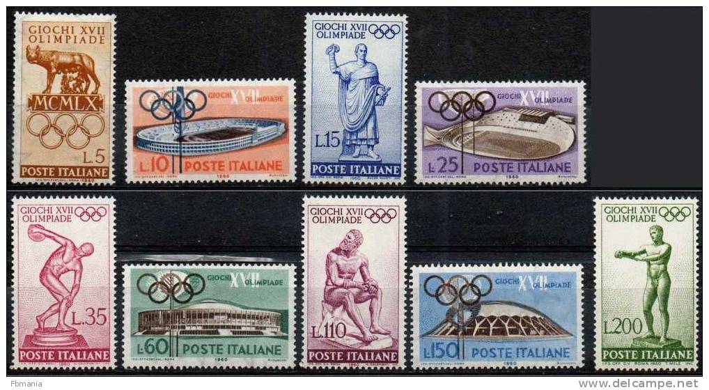 ITALIA REP. 1960 - 17a Olimpiade Roma MNH ** - 1946-60: Nuovi