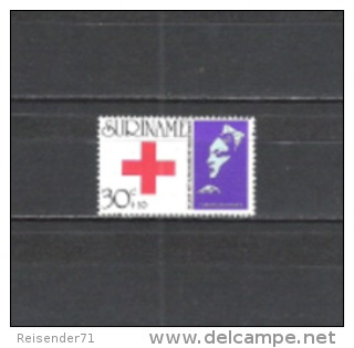 Suriname 1973 Organisationen Rotes Kreuz Medizin Red Cross Krankenschwestern Florence Nightingale, Mi. 655 ** - Suriname