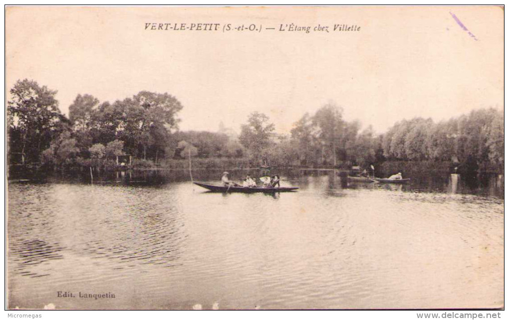 VERT-le-PETIT - L'Etang Chez Villette - Vert-le-Petit