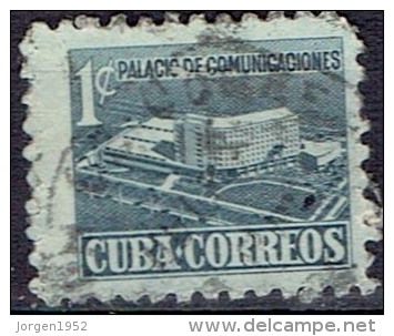 CUBA  #  STAMPS FROM YEAR 1952  STANLEY GIBBONS 583 - Oblitérés