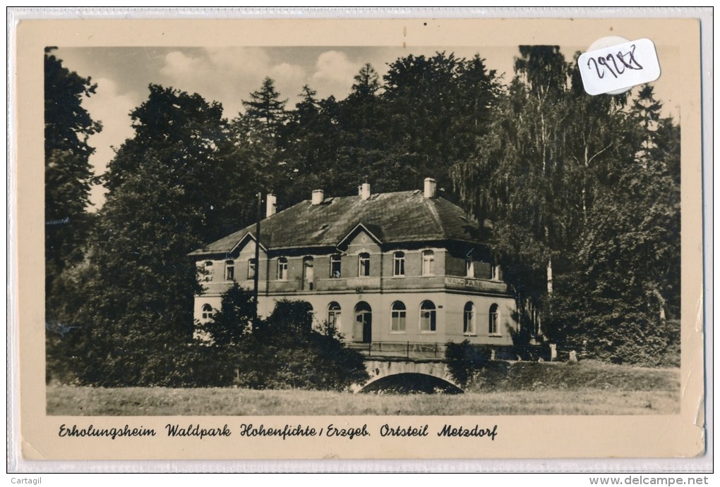 CPA - 29288 - Allemagne - Hohenfichte (Metzdorf) - Erholungsheim Waldpark-Envoi Gratuit - Floeha