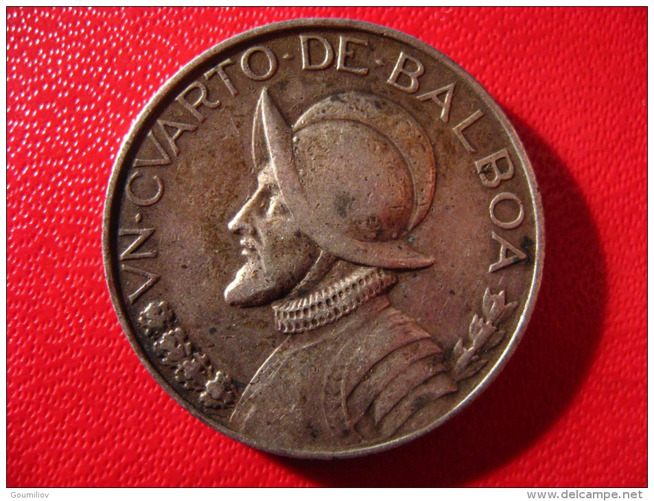 Panama - Decimo 1/4 De Balboa 1934 3942 - Panamá