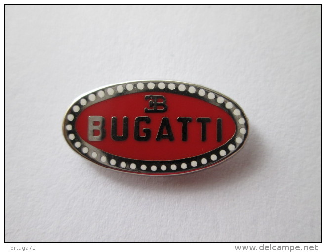 Bugatti Pin Ansteckknopf Rot Emailliert - Altri & Non Classificati