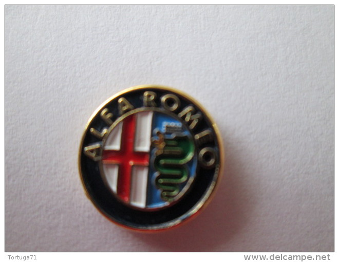 Alfa Romeo Logo Pin Ansteckknopf Gestanzt - Alfa Romeo