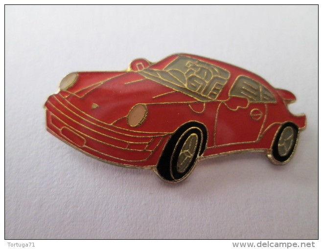 Porsche 911 Pin Ansteckknopf Rot - Porsche