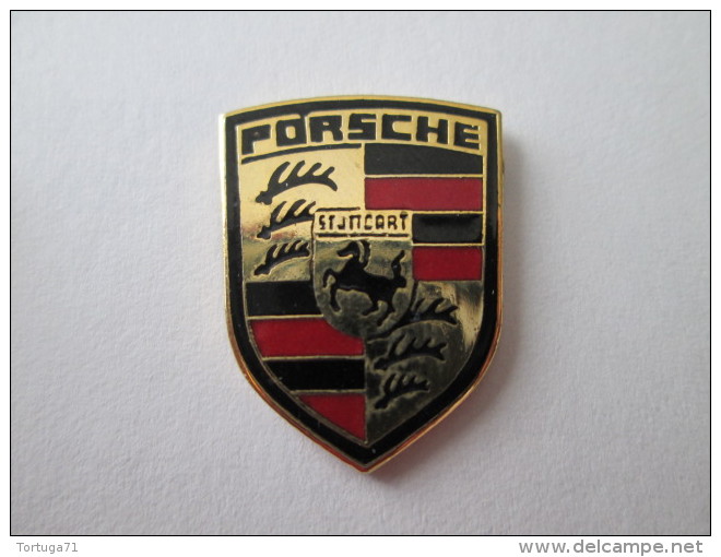 Porsche Logo Groß Pin Ansteckknopf Emailliert - Porsche
