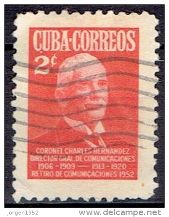 CUBA  #  STAMPS FROM YEAR 1952  STANLEY GIBBONS 612 - Oblitérés