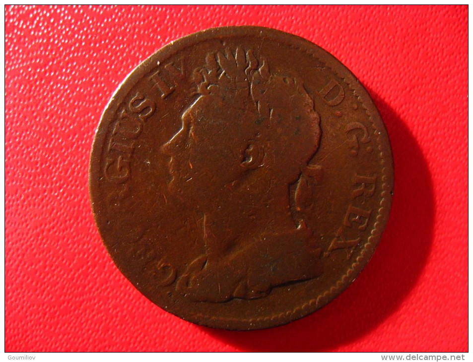 Ireland - Half Penny 1822 3980 - Irlande