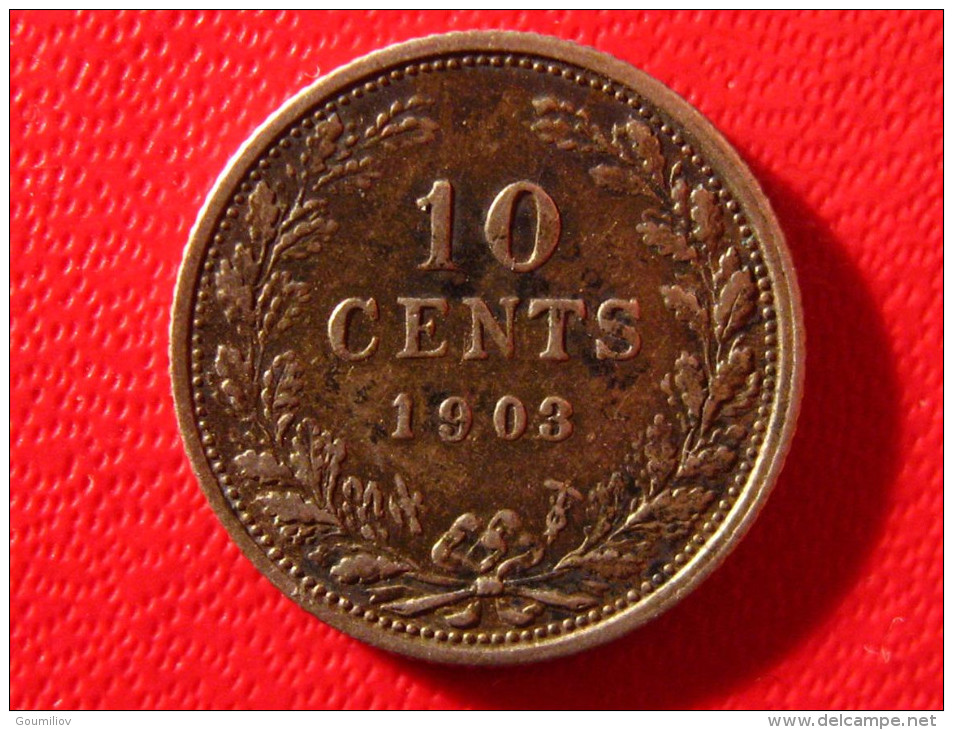 Pays-Bas - 10 Cents 1903 4065 - 10 Cent