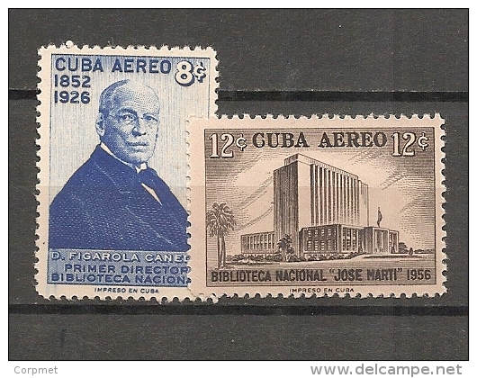 CUBA - Posta Aérienne - Air Mail  - Yvert # A 167/8 -  * MINT (Light Trace Of Hinge) - Poste Aérienne