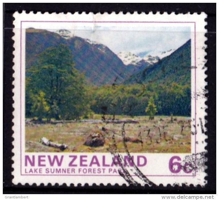 New Zealand 1975 Forest Park Scenes 6c Lake Sumner Used - Used Stamps