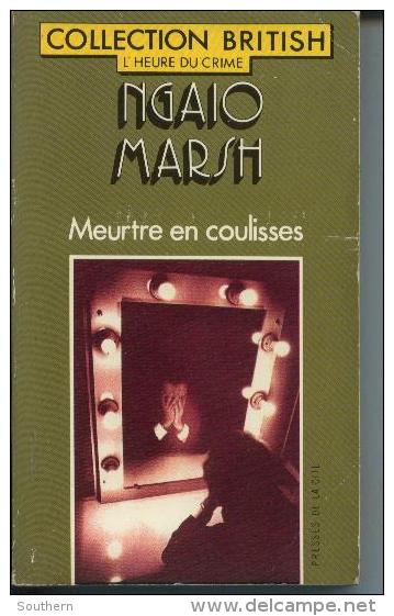 Collection British  N° 1  Ngaio Marsh  " Meurtre En Coulisses " +++BE+++ - Presses De La Cité