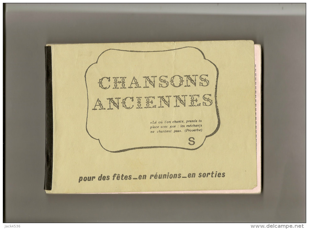 Livret De 130 Chansons Anciennes - Pour Fetes Réunions Et Sorties - 6 Scan. - Autres & Non Classés