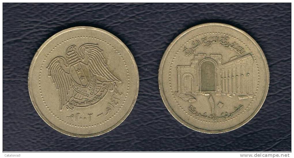 SIRIA / SYRIA - 10 Pounds 2003  KM130 - Syrien