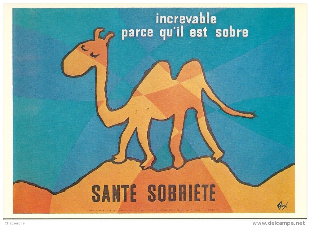 FORE  ILLUSTRATEUR   SANTE SOBRIETE CHAMEAU INCREVABLE PARCE QU'IL EST SOBRE PREVENTION 19 / AVRIL 1984 700 EX - Fore