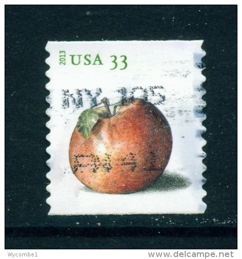 USA  -  2013  Apples  33c  Used As Scan - Gebruikt