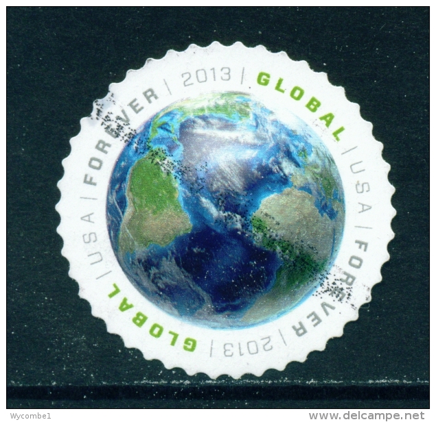 USA  -  2013  Weather Map  Global  Used As Scan - Used Stamps