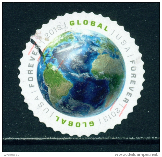 USA  -  2013  Weather Map  Global  Used As Scan - Used Stamps