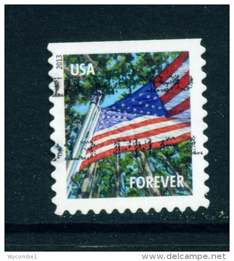 USA  -  2013  Flag  Forever  Used As Scan - Used Stamps