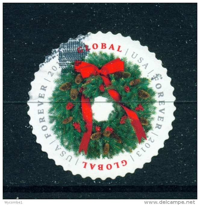 USA  -  2013  Wreath  Global  Used As Scan - Used Stamps