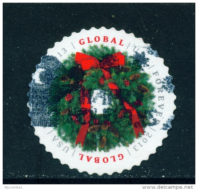 USA  -  2013  Wreath  Global  Used As Scan - Oblitérés