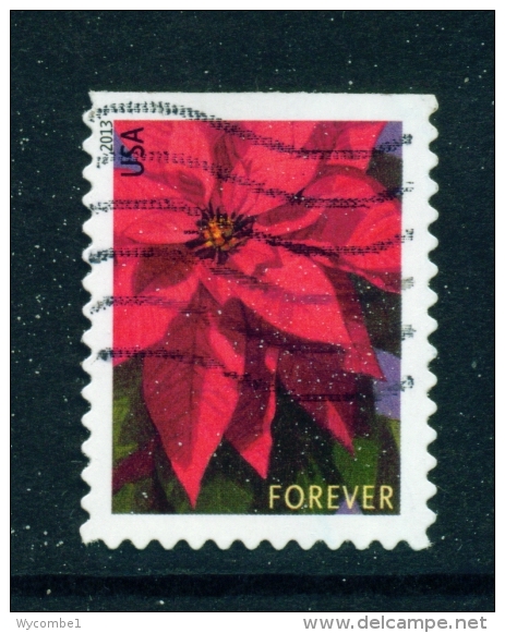 USA  -  2013  Flower  Forever  Large Format  Used As Scan - Used Stamps
