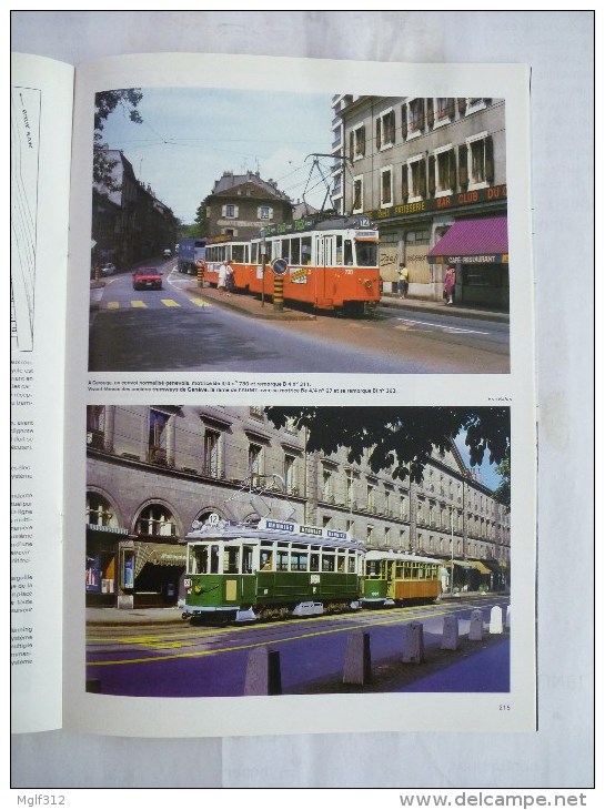 CHEMIN de FER  (AFAC) GENEVE (Suisse) TRAMWAYS des T.P.G. - Détails sur les scans