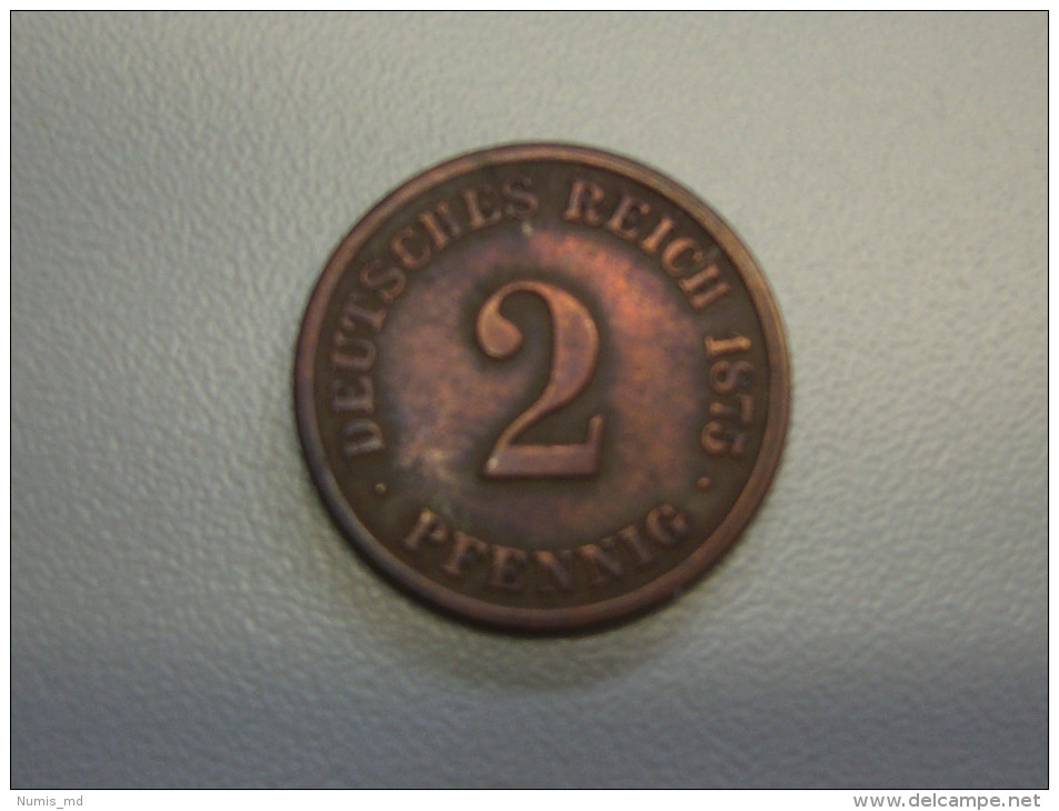 2 Pfennig 1875 G SS (J002) - 2 Pfennig