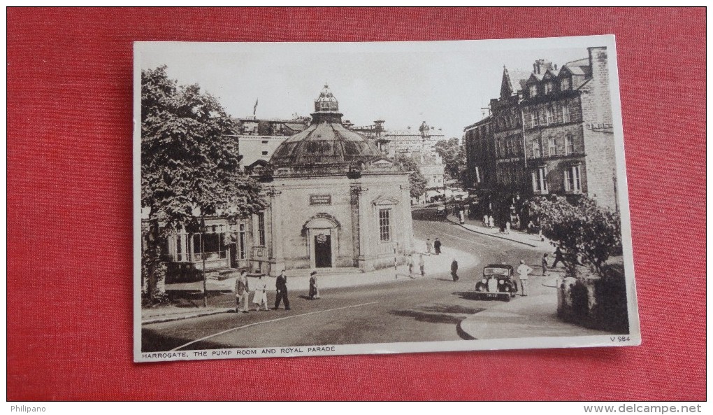 United Kingdom > England> Yorkshire > Harrogate Pump Room  Has Stamp & Cancel ------- - - Ref 1905 - Harrogate