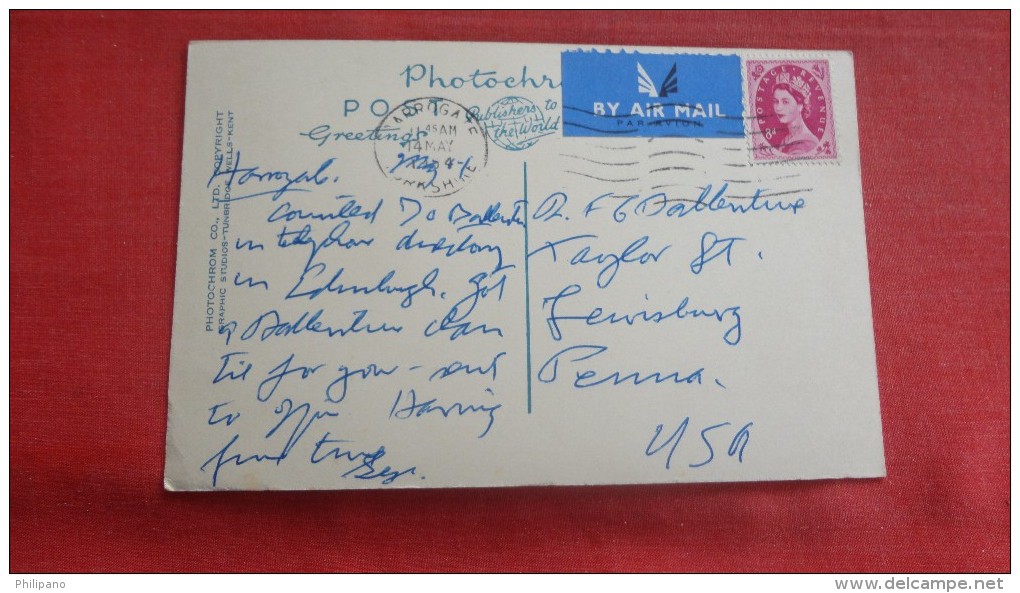 United Kingdom > England> Yorkshire > Harrogate Pump Room  Has Stamp & Cancel ------- - - Ref 1905 - Harrogate