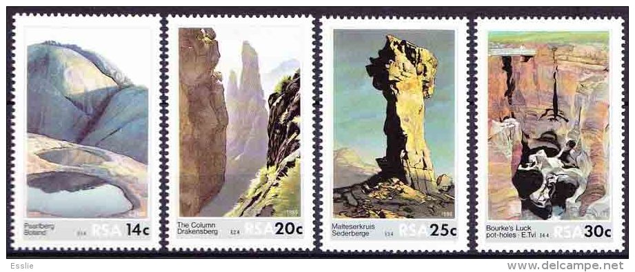 South Africa RSA -1986 - Scenic Beauty, Tourism - Complete Set - Neufs