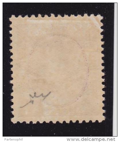 ISLANDA ISLAND 1931-34 CRISTIANO X 40 A Lilac  MNH CERT. CHIAVARELLO CAT. € 1640,00 - Nuevos