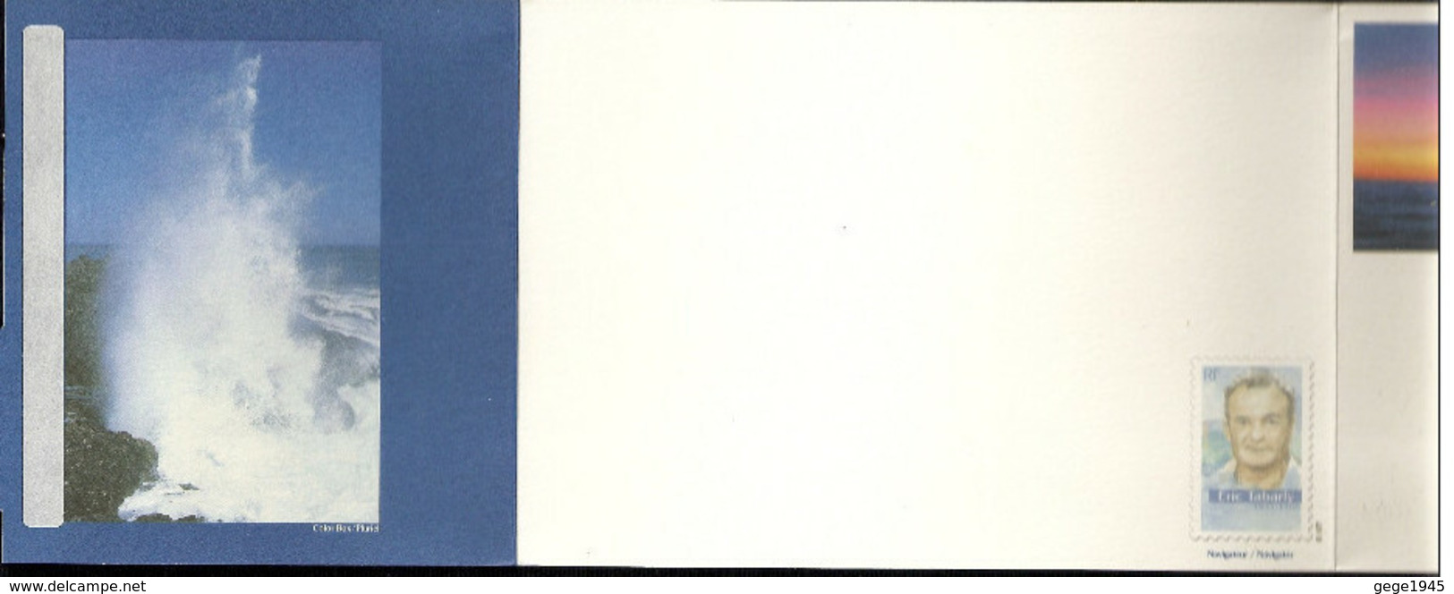 Lettre/carte   Prêt à Poster  Neuf  Imprimé  Timbre  " Eric Tabarly   " ( N° 334 ) De An 2000  ( 2 Scans Recto / Verso ) - Prêts-à-poster: Other (1995-...)