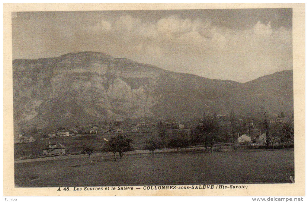 COLLONGES SOUS SALEVE  Carte Photo - Autres & Non Classés