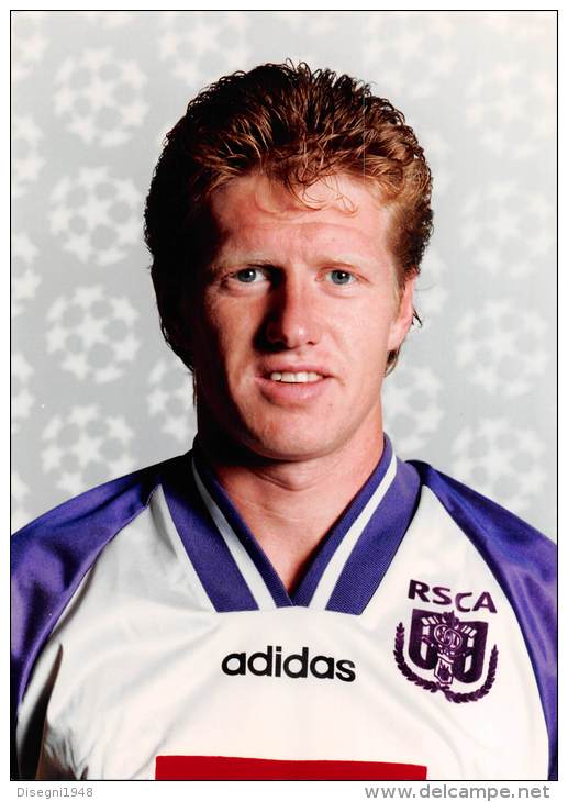 03823 "RCS ANDERLECHT - MARK EMMERS". CALCIO , SOCCER. FOTOGRAFIA ORIGINALE. - Sport