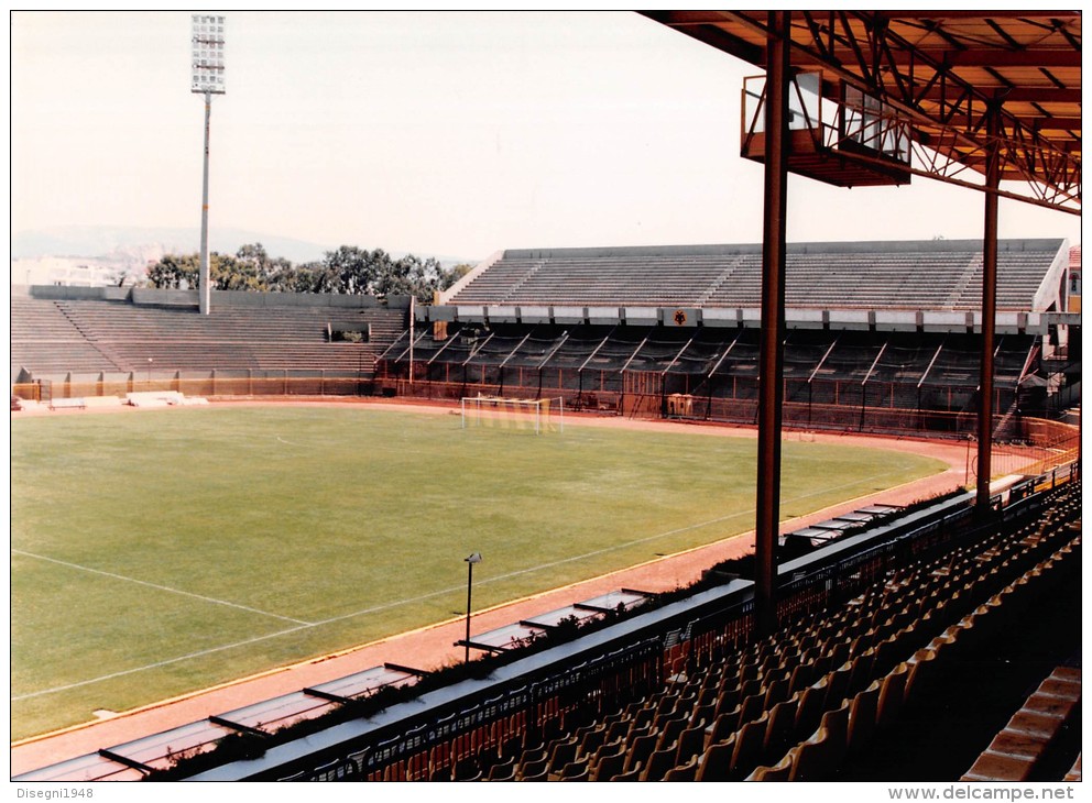 03830 "AEK ATHENS - STADIUM". CALCIO , SOCCER. FOTOGRAFIA ORIGINALE. - Sport