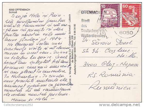 25143- OFFENBACH- THE CASTLE, CAR - Offenbach