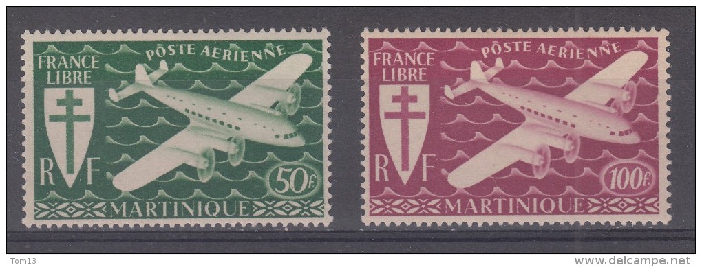 Martinique PA  N° 4 Et 5  Neuf ** - Unused Stamps