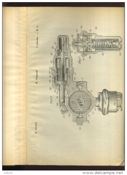 - CHEMIN DE FER ET TRAMWAYS . PERFECTIONNEMENTS AUX FREINS A AIR . BREVET D´INVENTION DE 1903 . - Eisenbahnverkehr