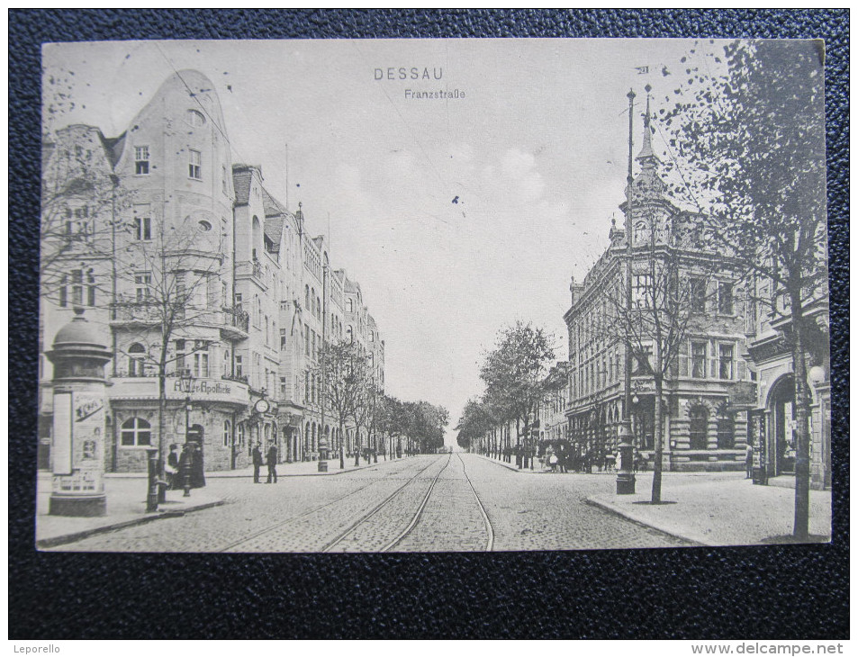 AK DESSAU Franzstrasse 1913 ///// D*17244 - Dessau