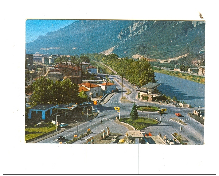 TRENTO,panorama-NV-BENZINA AGIP-SHELL-!!!!!!!!!!!!!! - Trento