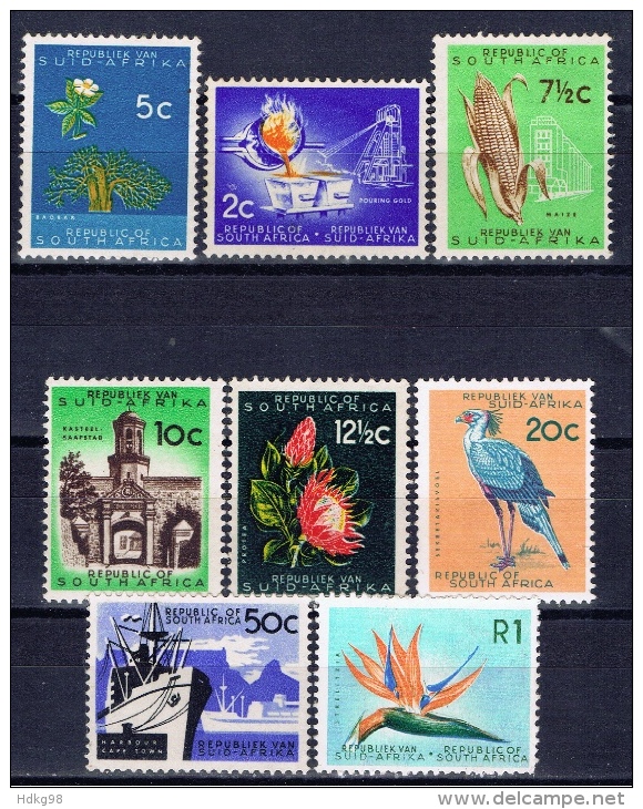 RSA+ Südafrika 1961 Mi 290 293-99 Mnh Verschiedene Motive - Unused Stamps