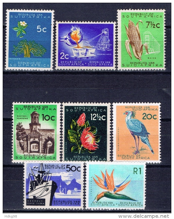 RSA+ Südafrika 1961 Mi 290 293-99 Mnh Verschiedene Motive - Neufs