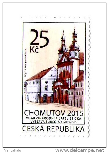 Year 2015  -  Philately Exhibition In City Chomutov, 1 Stamp,  MNH - Unused Stamps