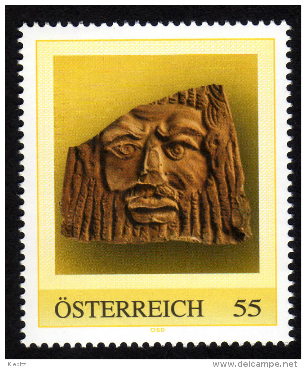 ÖSTERREICH 2008 ** Römischer Antefix, Stirnziegel - PM Personalized Stamp MNH - Archeologie