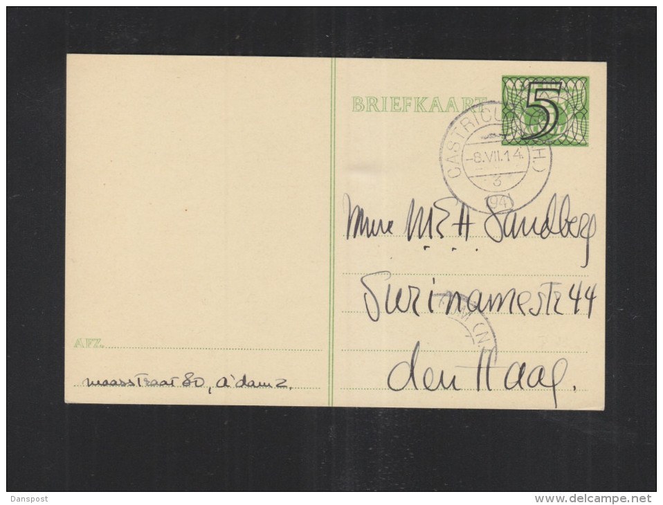 Briefkaart 1941 Castricum - Postal Stationery