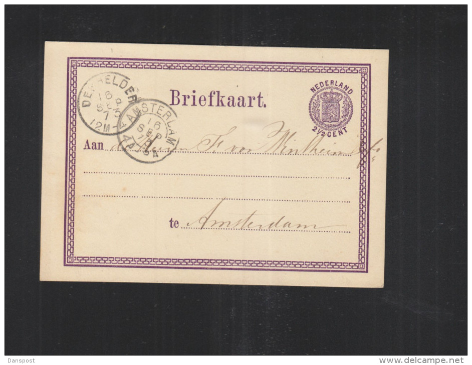 Briefkaart 1873 - Postal Stationery