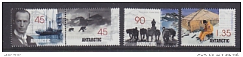 AAT 1999 Mawson´s Hut Restoration 4v ** Mnh (23475C) - Nuevos