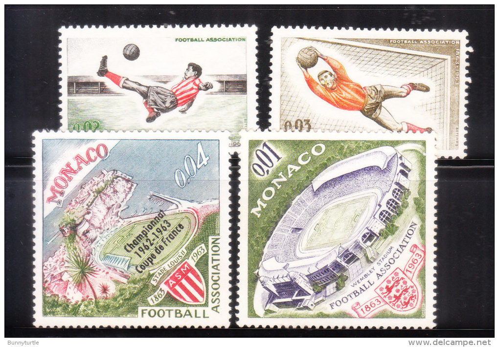 Monaco 1963 Cent Of British Football Association Used - Usados