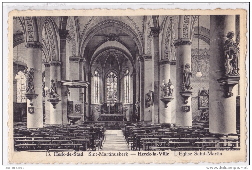 HERK-DE-STAD : Sint-Martinuskerk - Herk-de-Stad